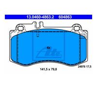 Set di pastiglie freno ATE 13.0460-4863.2, fronte