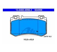 ATE Pastiglie Freno 13.0460-4998.2 Ceppi Freno per Mercedes-Benz R230