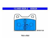 ATE Pastiglie Freno 13.0460-5029.2 Ceppi Freno per BMW 2er E10
