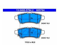 ATE Pastiglie Freno 13.0460-5784.2 Ceppi Freno per Nissan Pathfinder III R51