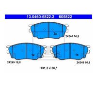 ATE Pastiglie Freno 13.0460-5822.2 Ceppi Freno per Mazda 6 Hatchback Gg