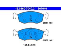ATE 13.0460-7040.2 Kit pastiglie freni