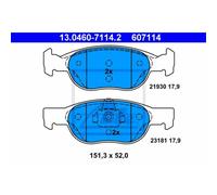 ATE Pastiglie Freno 13.0460-7114.2 Ceppi Freno per Fiat Punto Van 176L