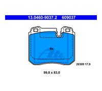 ATE Pastiglie Freno 13.0460-9037.2 Ceppi Freno per BMW 8er E31