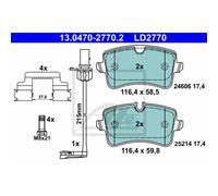ATE Pastiglie Freno 13.0470-2770.2 Ceppi Freno per Porsche Macan 95B