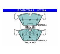 ATE Pastiglie Freno 13.0470-7089.2 Ceppi Freno per BMW 5er E39