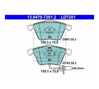 Pastiglie Freni Anteriore Per Audi A4, A6, A6 Allroad 05 A8 1.8-6.0 02.97
