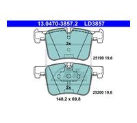ATE Pastiglie Freno Bremsbelegsatz Frontale Adatto A per BMW X3 3er Touring
