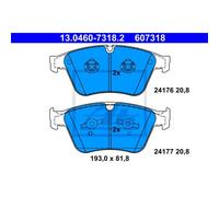 ATE Pastiglie Freno Bremsbelegsatz Frontale per Mercedes-Benz Classe M Classe R