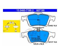 ATE Pastiglie Freno Bremsbelegsatz Posteriore Adatto per Ford Focus II Mazda 3 5