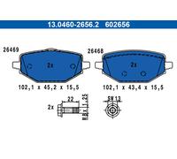 ATE Pastiglie Freno Kit per Renault Ca II HF Megane IV Grand Tour