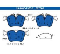 Pastiglie freno ATE Posteriore per VOLVO XC90 XC60 XC40 V90 V60 S90 S60 C40
