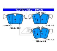 ATE Pastiglie Posteriore per Volvo XC90 II V90 Land Rover Range Discovery Sport