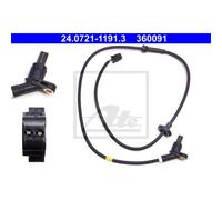 ATE Sensore Di Giri Posteriore Adatto Per VW Golf III 1H1 1E7 24.0721-1191.3
