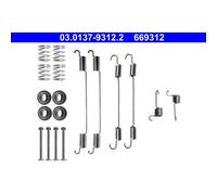 ATE Set Accessori per Ganasce Freno per Dacia Duster Renault Duster