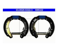 ATE Set Di Freni Posteriori Con Cilindro Del Freno Per BMW 3 Serie