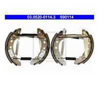 ATE Set Di Freni Posteriori Per VW Golf I 17 Audi 80 81 85 B2