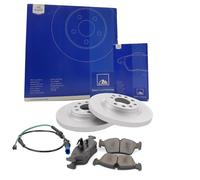 ATE Set Freni Dischi Ø272 + Pastiglie Posteriore per Seat Leon 5F1 5F5