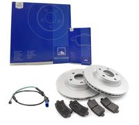 ATE Set Freni Dischi Ø368 + Pastiglie Anteriori per VW Touareg Porsche