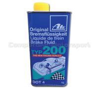 ATE Tipo 200 DOT4 1L Performance Freno da Corsa Fluido (Ricambio Super Blu)