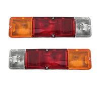 Atec BESTPRICE 2x faro posteriore combinato sinistro arancione rosso bianco con portalampada Compatibile con SUZUKI SAMURAI SUV chiuso (SJ_), SJ410, SJ410 Cabrio (OS), SJ413 (OS)