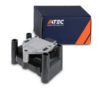 ATEC Germany 1x bobina di accensione a 4 poli modulo di accensione 12V | Compatibile con: AUDI A1, A1 Sportback, A2, A3, A3, A3 Cabriolet, A3 Sportback, A4 B5, A4 B5 Avant, A4 B6, A4 B6 Avant, A4 B7