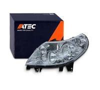ATEC Germany 1x proiettore principale anteriore sinistro H7 / H1 con servomotore per il livellamento dei fari, compatibile con CITROËN JUMPER, FIAT DUCATO (250_), PEUGEOT BOXER