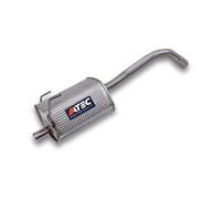 ATEC Germany 1x Silenziatore posteriore