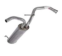 ATEC Germany 1x Silenziatore posteriore Compatibile con CITROËN C1 (PM_, PN_), PEUGEOT 107 (PM_, PN_), TOYOTA AYGO (_B1_)