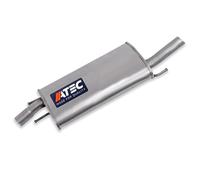 ATEC Germany 1x Silenziatore posteriore Compatibile con FORD FIESTA Mk4 (JA_, JB_), MAZDA 121 III (JASM, JBSM)