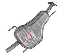 ATEC Germany 1x Silenziatore posteriore Compatibile con OPEL ASTRA G CC (T98), ASTRA G CLASSIC (T98)