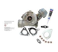 ATEC Germany 1x Turbocompressore, incl. kit di montaggio, 1x Additivo turbocompressore riempimento iniziale, Compatibile con AUDI A4 B6, A4 B7, A6 C5, A6 C6, SKODA SUPERB 1, VW PASSAT B5.5 (3B3)(3B6)