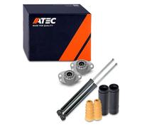 ATEC Germany 2x ammortizzatore a gas a doppia camera d'aria con cuscinetto