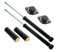 ATEC Germany 2x ammortizzatore a gas a doppia camera d'aria con cuscinetto