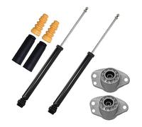 ATEC Germany 2x ammortizzatore a gas a pressione, incluso cuscinetto e | Compatibile con: AUDI A3, SEAT LEON, TOLEDO II, SKODA OCTAVIA I, VW BORA I, GOLF IV