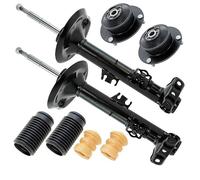 ATEC Germany 2x ammortizzatore a pressione a gas, incluso il supporto del puntone e il set di protezione dalla polvere, compatibile con BMW Serie 3 (E36)