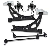 ATEC Germany 2x assale anteriore a quadrilatero inferiore destro e sinistro | Compatibile con: AUDI A3, A3 Cabriolet, A3 Sportback, SEAT ALTEA, ALTEA XL, SKODA OCTAVIA II, OCTAVIA II Combi, SUPERB II