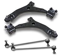 ATEC Germany 2x braccio di controllo assale anteriore inferiore sinistro e destro, 2x asta di accoppiamento anteriore Compatibile con MAZDA 3 (BK), 3 notchback (BK), 5 (CR19), 5 (CW)
