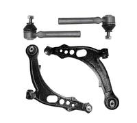ATEC Germany 2x braccio di controllo asse anteriore inferiore destro e sinistro, 2x tirante Compatibile con FIAT PUNTO (188_), PUNTO furgone/hatchback (188_)