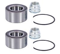 ATEC Germany 2x cuscinetto ruota anteriore o posteriore set cuscinetto | Compatibile con: FIAT 500, PANDA, PANDA, PANDA Kasten/Schrägheck, SEICENTO / 600, FORD KA, LANCIA YPSILON