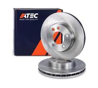 ATEC Germany 2x dischi freno anteriori Ø 330 mm Compatibile con PORSCHE CAYENNE (9PA), VW TOUAREG (7LA, 7L6, 7L7), TOUAREG (7P5, 7P6)