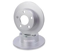 ATEC Germany 2x Dischi freno posteriori Ø 268 mm completamente Compatibile con CHEVROLET AVEO Hatchback (T300), CRUZE (J300) (J305) (J308), TRAX, OPEL ASTRA J (P10), MOKKA (J13)