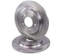 ATEC Germany 2x dischi freno posteriori Ø 302 mm completamente compatibili con HYUNDAI ix35 (LM, EL, ELH), NEXO,TUCSON (TL, TLE), KIA SPORTAGE IV (QL, QLE)