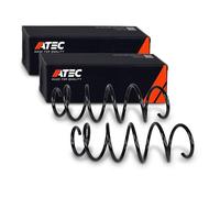 ATEC Germany 2x Molla di sospensione anteriore destra e sinistra Compatibile con FIAT GRANDE PUNTO (199_), PUNTO EVO (199_)