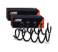 ATEC Germany 2x molla sospensione anteriore destra e sinistra Compatibile con SKODA OCTAVIA 2 (1Z3) (1Z5), VW GOLF 5, JETTA III (1K2), EOS (1F7, 1F8), GOLF 6, GOLF PLUS V (5M1, 521)