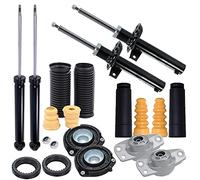 ATEC Germany 4x ammortizzatore a gas a pressione anteriore e posteriore con | Compatibile con: VW GOLF PLUS V, GOLF V, GOLF VI, SCIROCCO III