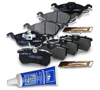ATEC Germany Set di pastiglie freno asse anteriore + asse posteriore, set di pastiglie freno anteriore + posteriore, compatibile con FORD FOCUS 1 Mk2 (DAW, DBW) (DNW) (DFW)