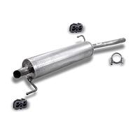 ATEC Germany Set di silenziatori 1x Silenziatore posteriore, con materiale di montaggio Compatibile con FIAT GRANDE PUNTO (199_), PUNTO EVO (199_), OPEL CORSA D (S07)