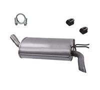 ATEC Germany Set di silenziatori 1x Silenziatore posteriore, con materiale di montaggio Compatibile con RENAULT TWINGO I (C06_)