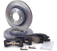 ATEC Germany Set freni asse anteriore in ischi freno Ø 251 mm ventilati | Compatibile con: MITSUBISHI MIRAGE / SPACE STAR VI Schrägheck, MIRAGE VI Stufenheck
